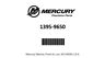1395-9650 Mercury Marine Engine Carb Parts