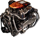 8m0061212 383 Stroker Engine Boat Inboard Mercruiser Motor Mie 340hp Mag Cpo