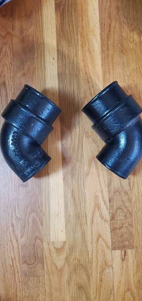20-0093p Barr Bar New - Exhaust Elbows By