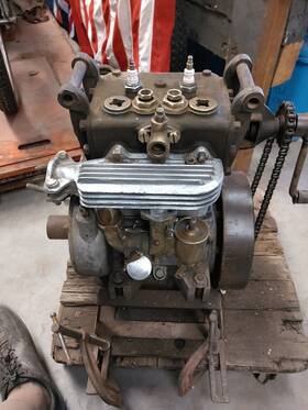 Chinese 0172011 Vintage Marine Engine