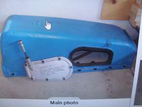 Mlb-85073 Chris Craft 14 Engine Parts Ft55 Mod Mlb 85073 Bell Housing Oil Pan Fly Wheel Etc