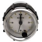 Cl1089a Cl1069a Faria Kronos Silver Series 2 Inch Boat Analog Clock Gauge