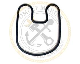 Ghmarine Mr-949 2pcs Mercruiser Alpha Or Bravo Transom Exhaust Pipe Seal 41802 Red Rhino