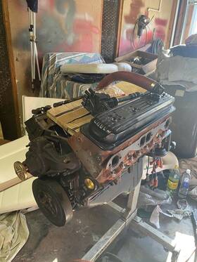 10243880 Gm Marine 5.7 Mercruiser Vortec Motor Long Block Engine 2007 Year From Bayliner