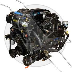 8m0136297 Mercruiser Quicksilver 5.7l 350 Horizon Inboard V-drive Complete Engine 300hp