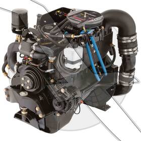 Mercruiser 8m0187358 3.0l Engine Tks Alpha Complete 135hp Sterndrive Motor