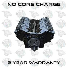L43gm Mercruiser 4.3l Marine Engine 2000-07 Cast 090m Remanufactured Long Block