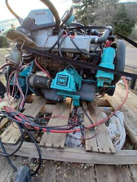 Omc 006105 Complete Engine Outdrive And Controls