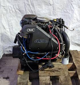 Omc 432aprgde Cobra 1988 Stern Drive Inboard Engine 4.3l V6 175 Hp 1 Low Cyl