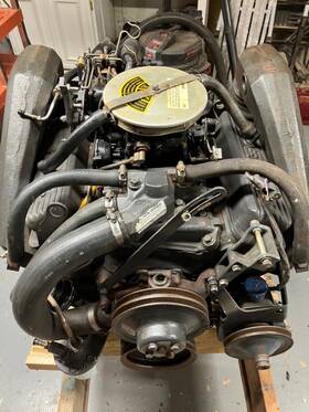 Omc 432apwxs 4.3 V6 Marine Engine Gm Block Fresh Water 221 Hours