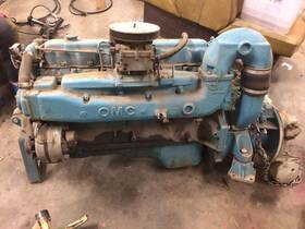Omc 990218r1 Sterndrive Drive Engine From A 1975 Olympia 19ft Puddle Jumper