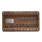 1061818 Pn American Custom Products Brown Plastic Woodgrain Switch Boat Breaker Panel
