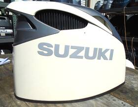 Suzuki 61420-98820-bbk Engine Cover Set Cowling 2018 Outboard Df350 Four 4stroke