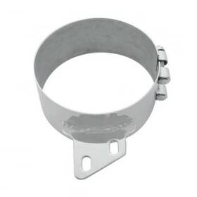United Pacific 10285 - Exhaust Clamp 8 Inch Stainless Butt Joint A