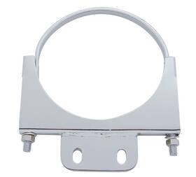 United Pacific 10292 6-inch Chrome Peterbilt Cab Exhaust Clamp Model