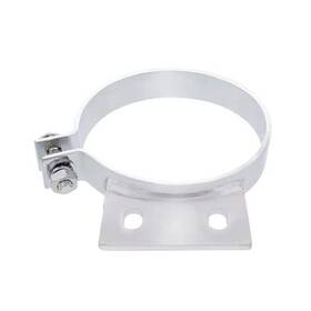 United Pacific 10295 - Exhaust Clamp 6 Inch Peterbilt Chrome