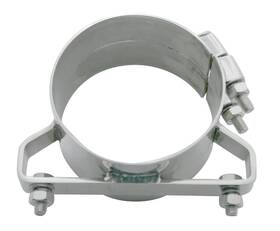 United Pacific 10331 5-inch Stainless Steel Wide Band Exhaust Clamp For Freightl