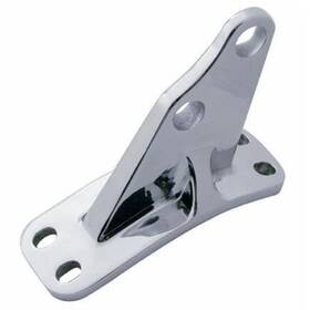 United Pacific 21325 Exhaust Bracket Stainless Angled For Peterbilt
