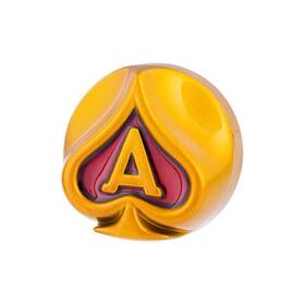 United Pacific 71043 Heavy-duty Diecast Ace Of Spades Air Valve Knob Strong And D