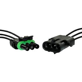 United Pacific 98392 38392 14 Awg Weather Pack Assembly M/fm Triple Cavity - One Unit