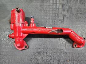 3860872 Volvo Penta 8.1gi Thermostat Housing With Crossover Pipe And Sensors
