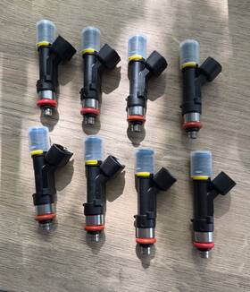 Volvo Penta 0280155165 21141691 Gi 5.7 Fuel Injector Set Of 8