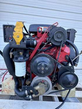 3869306 Volvo Penta 4.3l Gl V-6 Marine Engine 450 Hrs Drop In Ready 2002 Motor