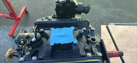 Vortec 5143nmsri-4 New 5.7l 350 V8 Marine Base Engine With Intake. Replaces Merc 1997-up