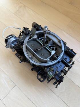 Weber Na9661s Mercruiser Marine 4 Barrel Carburetor 350 5.7l With Electric Choke