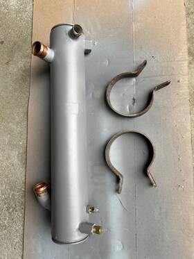 Westerbeke Universal 201027 Marine Heat Exchanger