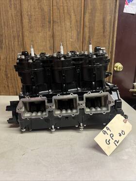 Yamaha 65u-w0090-03-8s Good Used 1997-1999 Waverunner Gp 1200 Ls 2000 Engine Motor 120 Psi Comp