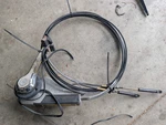 Evinrude Johnson Omc Concealed Side Mount Controls W/ Cables. Fixed Price $125.00.
