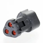 Johnson Evinrude Omc New Oem 3 Terminal Connector, 0514686. Fixed Price $14.65.