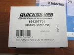 Mercury Quicksilver Crankshaft Position Sensor Assembly 864297T01 Oem. Fixed Price $301.08.