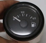 Vdo Marine Boat Fuel Level 2" Temp Gauge Black White 12/24V. Fixed Price $34.95.