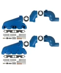 Barr Manifold Exhaust Kit For Crusader Small Block Gm End Style W/ 4" Risers. Fixed Price $1975.59.