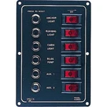 422800-1 Sea-dog Marine 6-CIRCUIT Breaker Panel Illuminated Switch For Boat. Fixed Price $62.85.