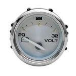 Faria Boat Volt Meter Gauge VP7103A Kronos Silver 2 Inch. Fixed Price $17.99.
