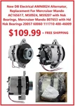 Db Electrical AMN0024 Alternator Fits Mercruiser Mando 20057 60060 400-46009 Nos. Fixed Price $109.99.