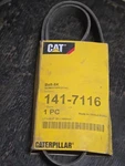 New Caterpillar 141-7116 Ribbed Alternator Serpentine Belt Oem Genuine 203B. Fixed Price $40.00.