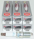 6 Pack Genuine Ngk 5599 Laser Iridium Spark Plugs ITR4A15 For Gm And Isuzu Cars. Fixed Price $55.24.