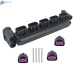 For Mercury Marine 5-WAY Junction Box Kit With Three Weather Caps 98-8M0165557. Fixed Price $43.84.