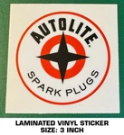 Vintage Style Autolite Spark Plugs Sticker Fomoco Ford Chevy Dodge Decal 3 Car. Fixed Price $6.51.