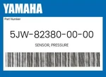 Yamaha Genuine Sensor, Pressure 5JW-82380-00-00. Fixed Price $304.93.