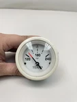 Teleflex 31590F Temperature Gauge White Bezel & Face Marine Boat. Fixed Price $19.96.