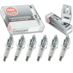 Pcs Ngk V-power Spark Plugs For 1966 Jeep CJ3 3.7L V6 Engine Kit Set Oi. Fixed Price $26.48.