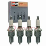 4 Pc Champion Double Platinum Spark Plugs For 1986-1990 Pontiac Sunbird 1.8L Iz. Fixed Price $31.52.
