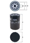 Knecht Oc 120 Oil Filter For Daihatsu, Toyota, Vw. Fixed Price $10.04.