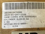 Korody-colyer Cylinder Liner K23502021. Fixed Price $92.50.