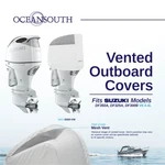 Oceansouth Outboard Motor Vented Cover For Suzuki DF300- DF350 V6 4.4L. Fixed Price $173.20.